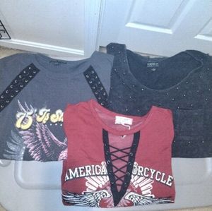 3 forever 21 plus size tops 3x